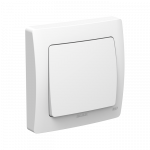 INTER SIMPLE ALLUMAGE LAP AQUA ENCASTRÉ BLANC 10410BL
