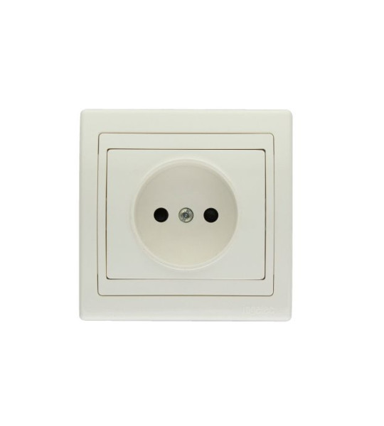 PRISE 2P INGELEC KENZI BLANC 4503B