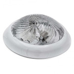 lampe E27 max.2x26W IP20 blanc Borsan