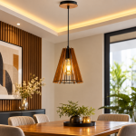 LUSTRE SUSPENSION MODERNE
