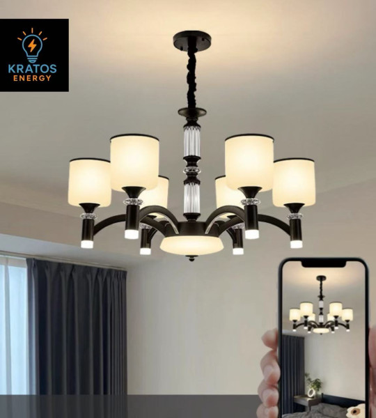 LUSTRE PLAFONNIER 06 HEAD