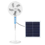VENTILLATEUR SOLAIRE RECHARGEABLE